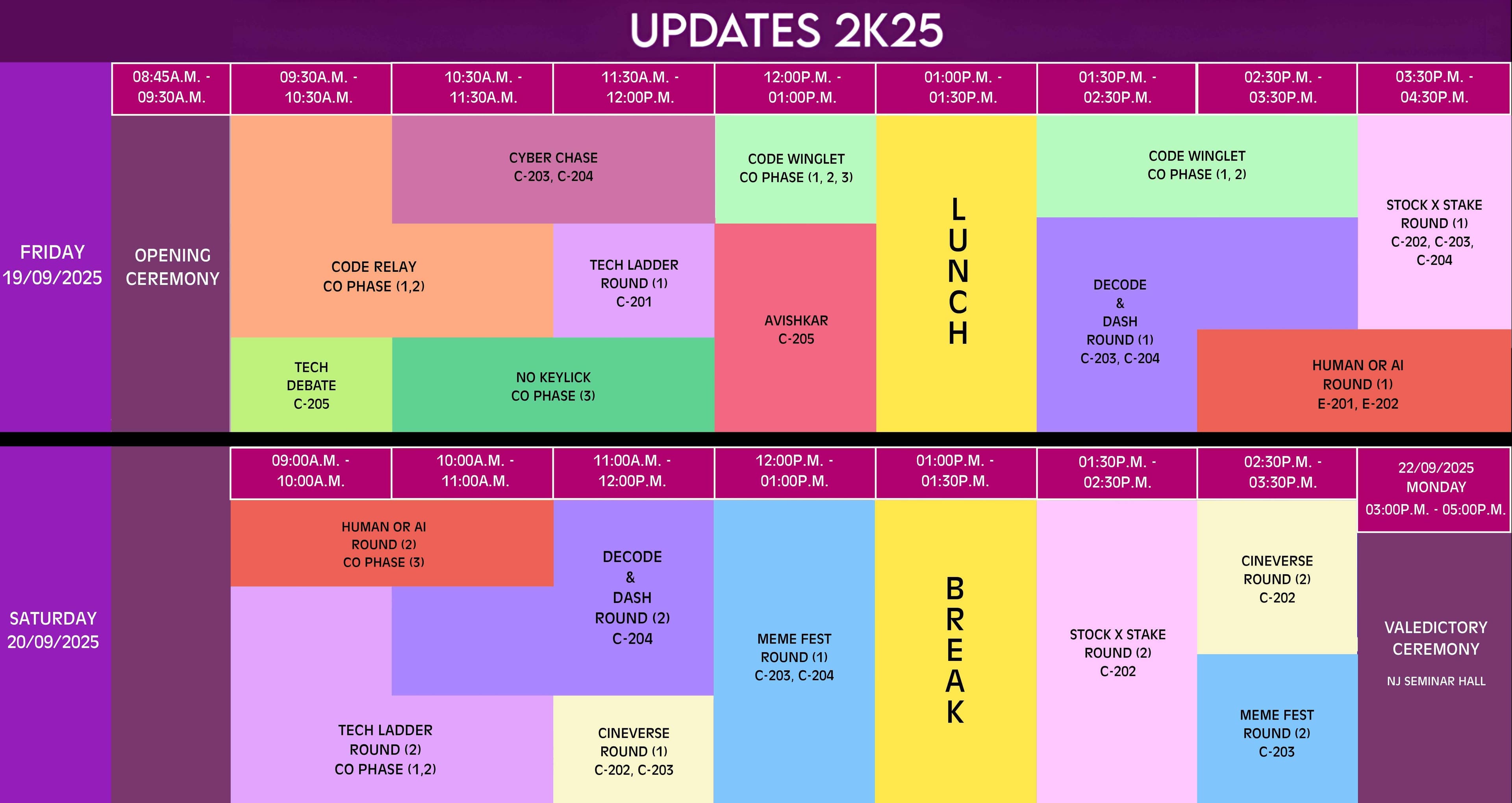 Google Event Scheduler